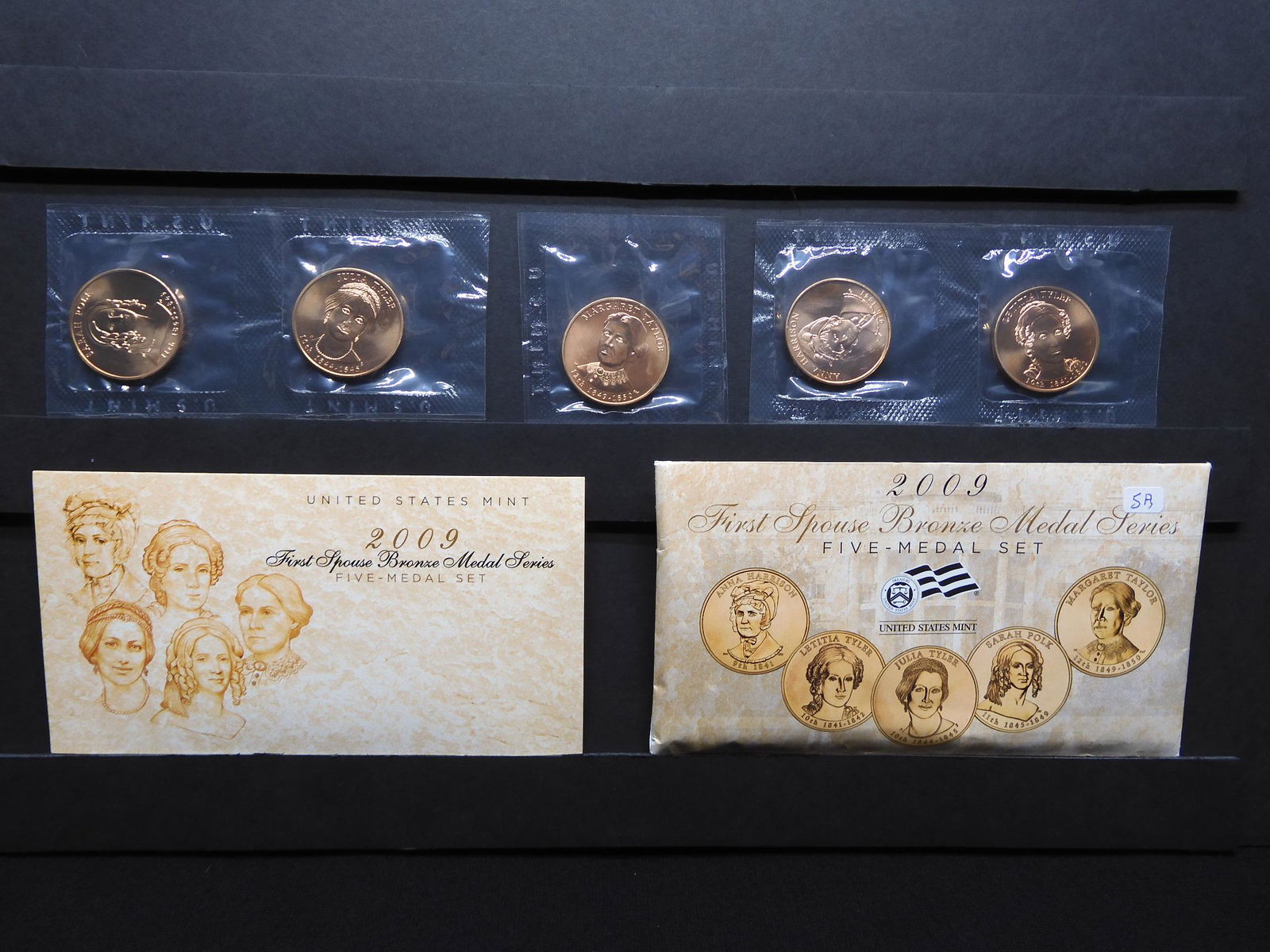 2009 First Spouse Bronze Medal Series:  Harrison, Julia (1 of 8)