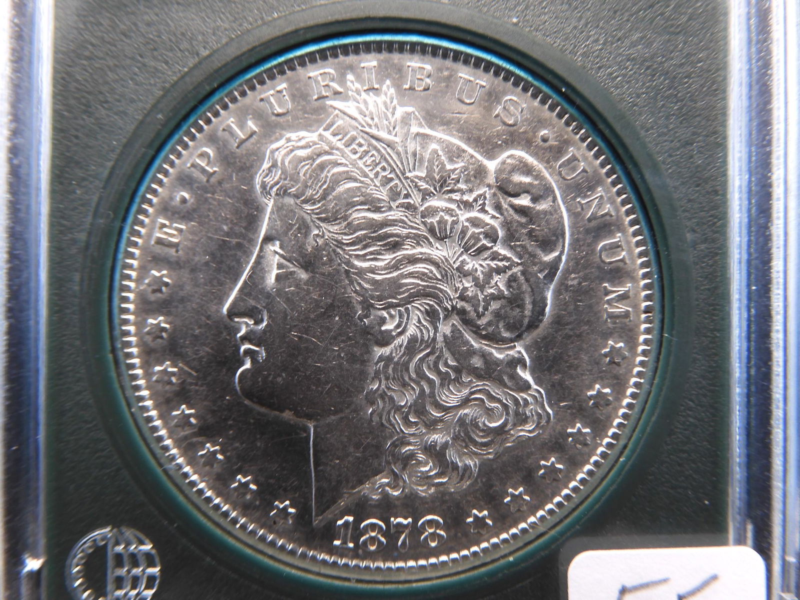 1878 CC Morgan, CH-BU MS64 Details (1 of 4)