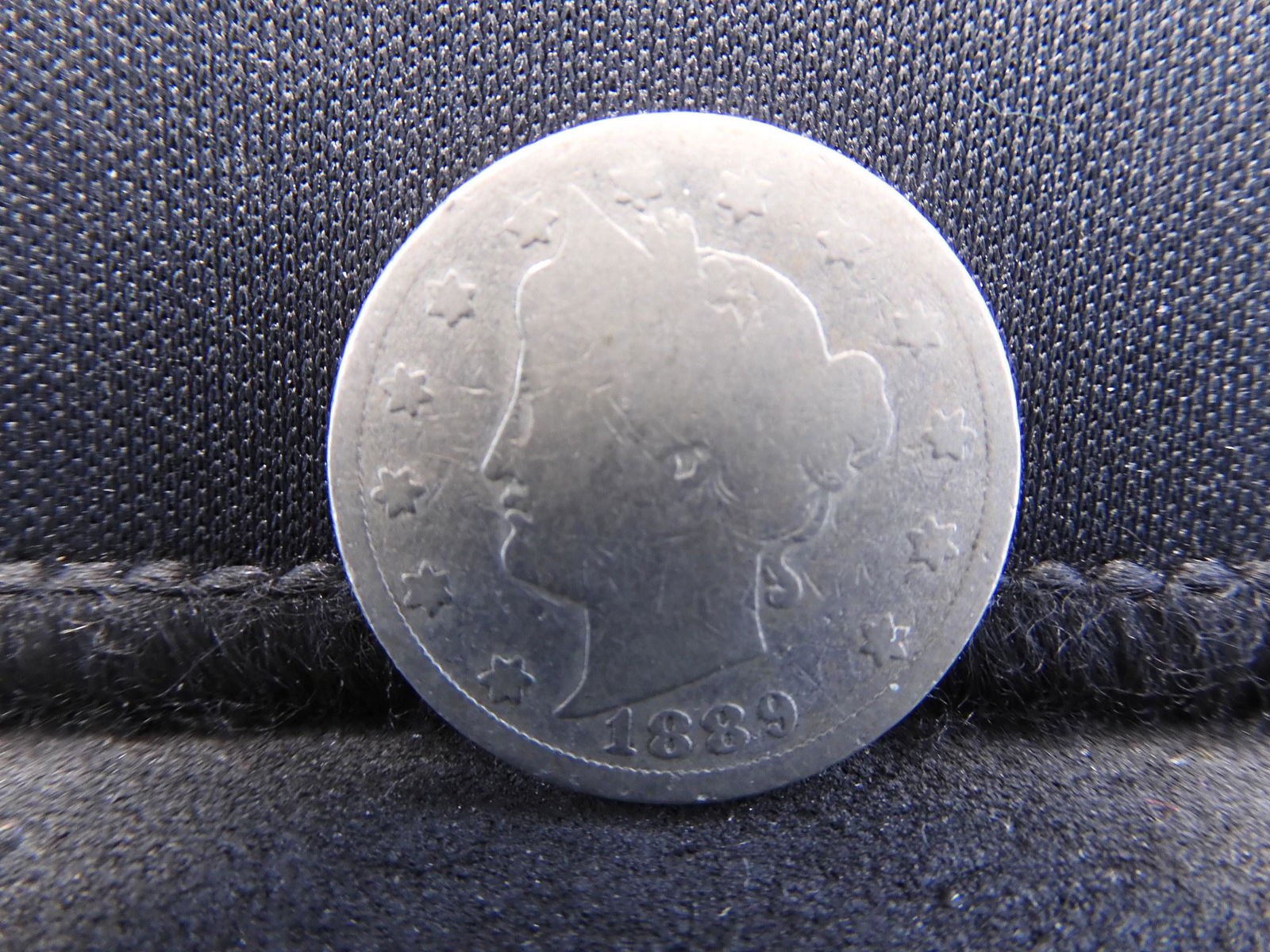 1889 Semi-Key Date V-Nickel. (1 of 2)