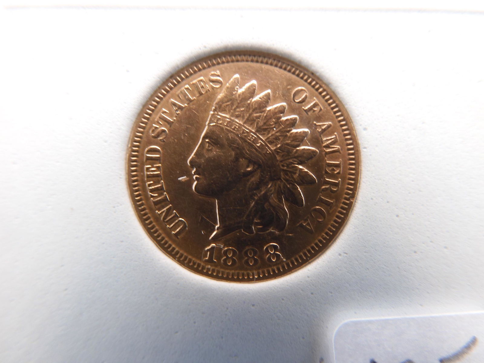 1888 Indianhead, Full Liberty, AU-55 Details (1 of 4)