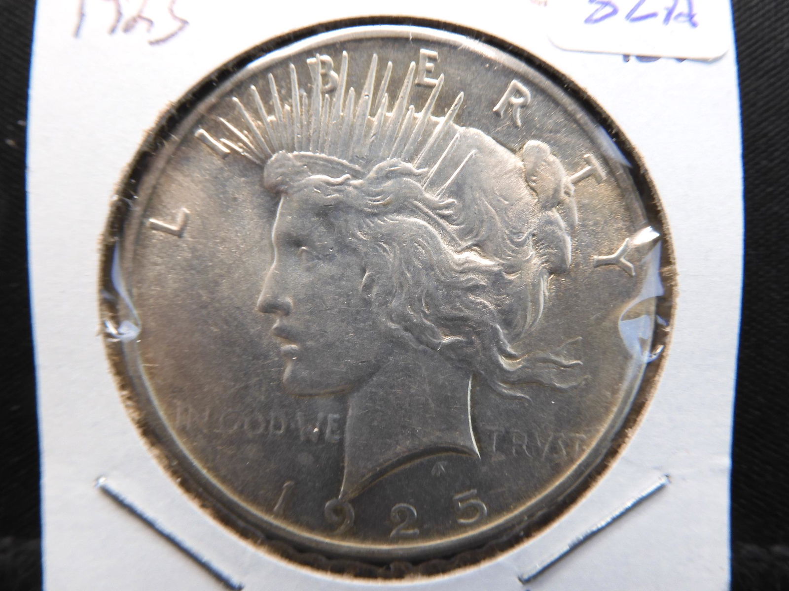 1925 Peace Dollar.  Choice BU. Super luster. (1 of 3)