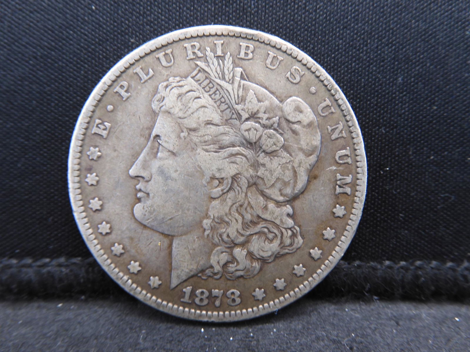 1878-P Semi-Key Date Morgan Silver Dollar.  First Year (1 of 2)