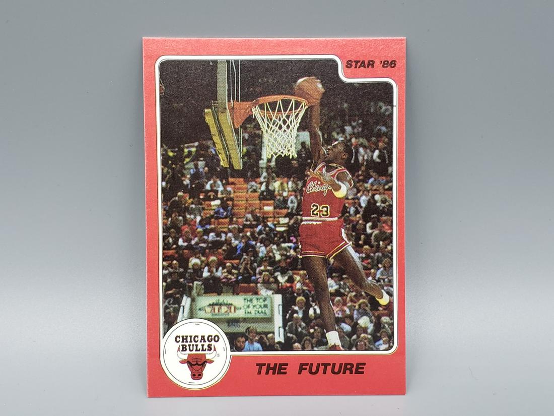 1986 Star Michael Jordan #10 The Future Scarce (1 of 2)