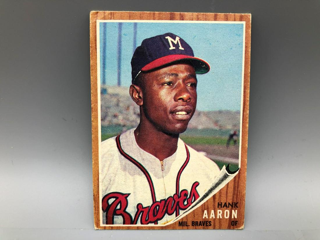 1962 Topps Hank Aaron #320 (1 of 2)