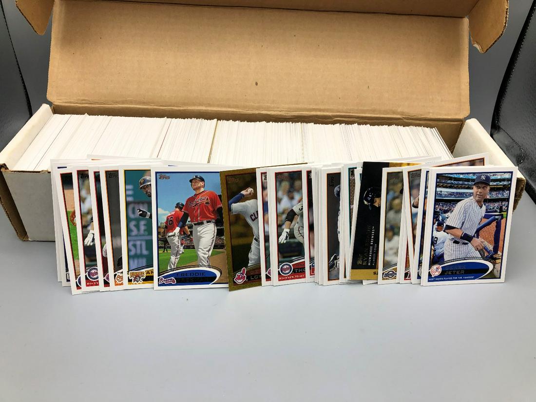 Box of 2012 topps baseball, stars included (1 of 1)