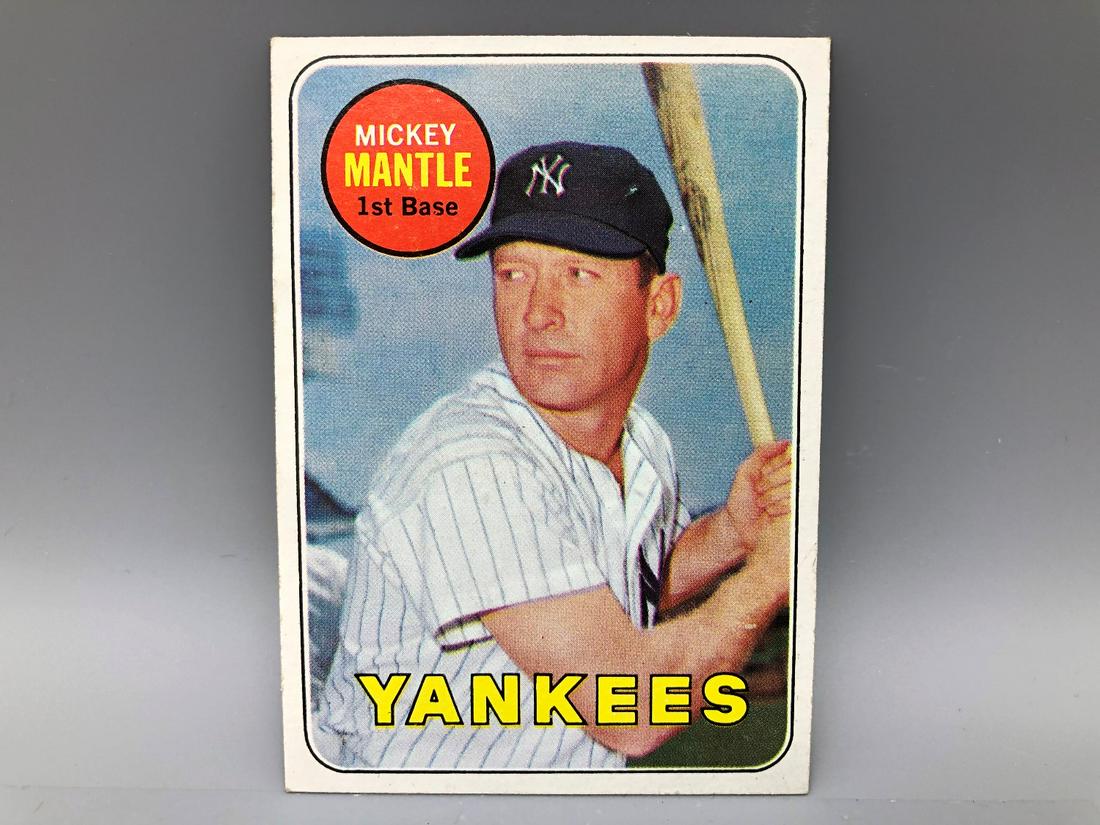 1969 Topps Mickey Mantle #500 (1 of 4)