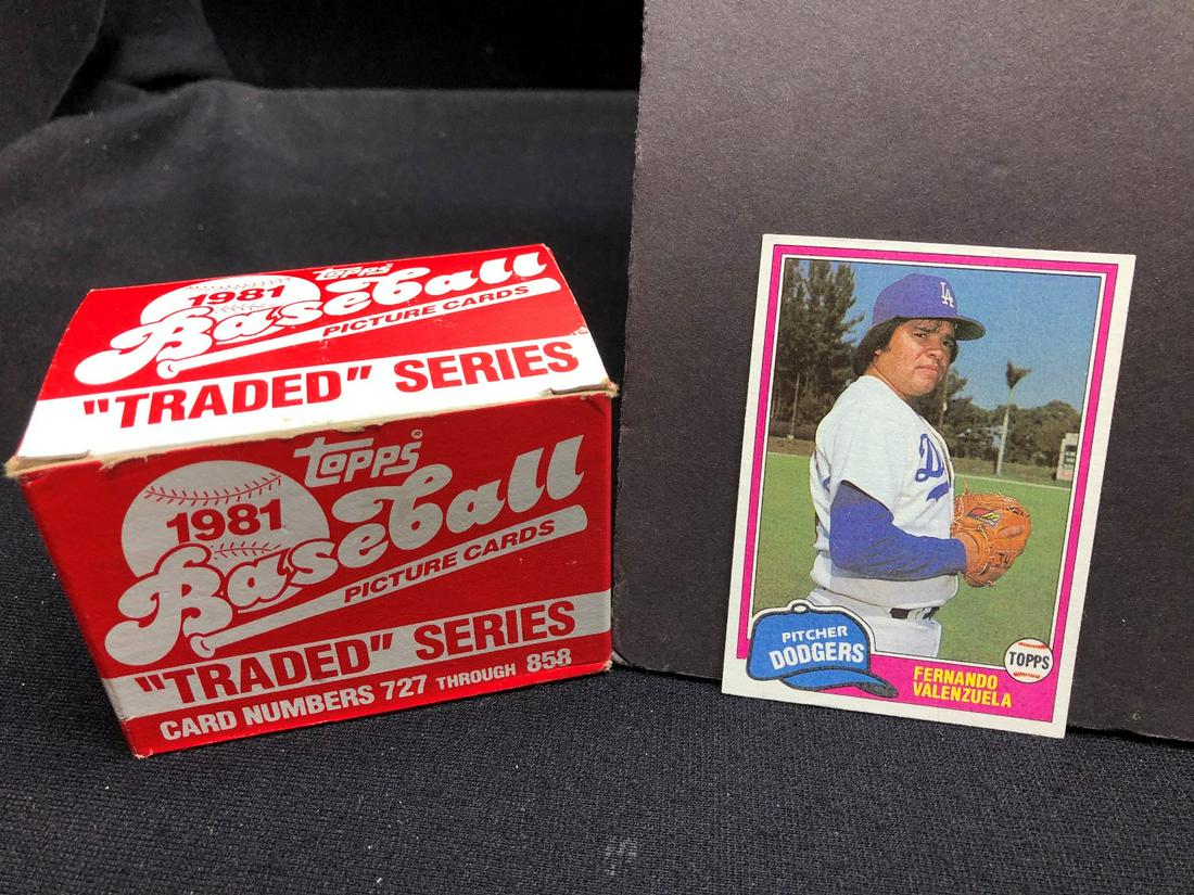 1981 Topps Traded Baseball Set (1 of 2)