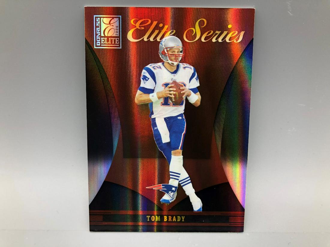 2006 Donruss Tom Brady Elite Series Insert #/500 (1 of 2)