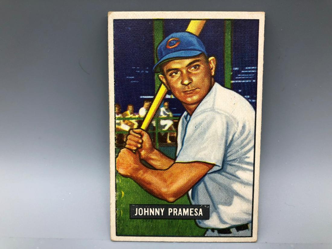 1951 Bowman Johnny Pramesa #324 - Tough last card in (1 of 2)