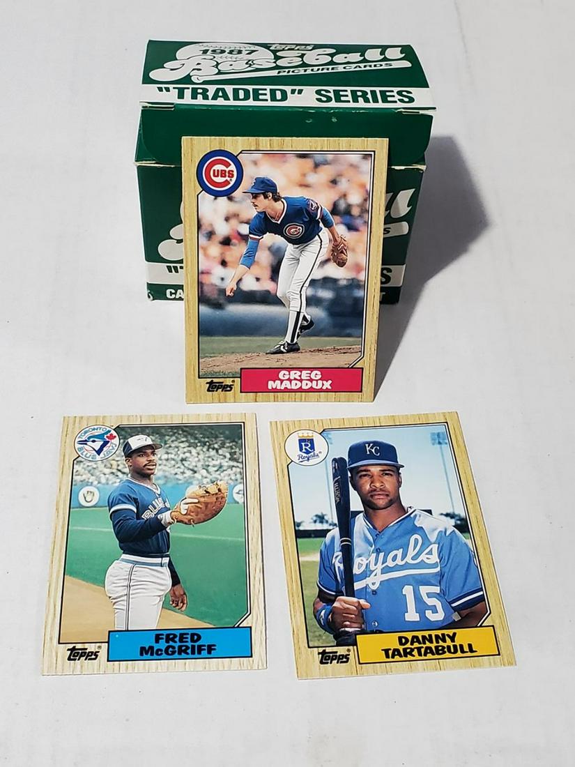 1987 Topps Traded Set (1 of 1)