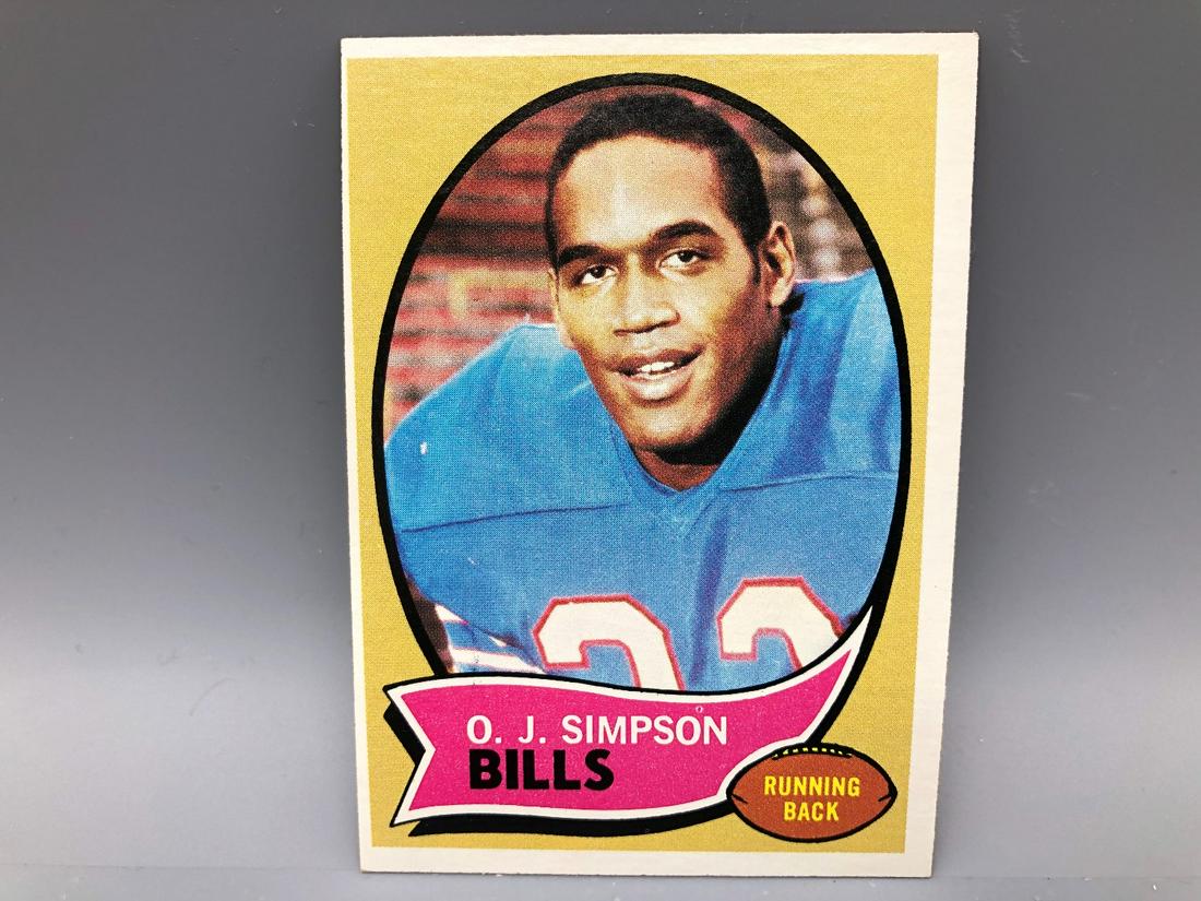 1970 Topps OJ Simpson #90 RC (1 of 2)