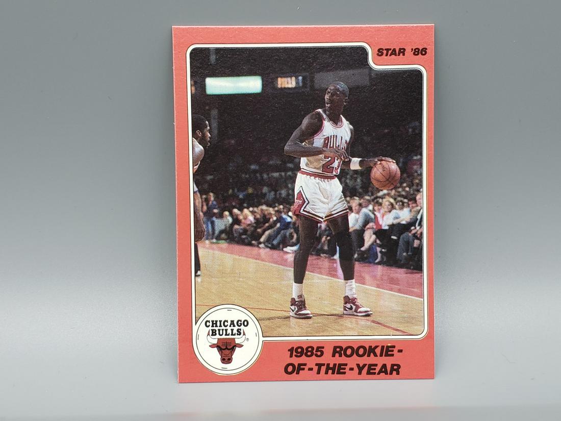1986 Star Michael Jordan #6 Rookie of The Year Limited (1 of 2)