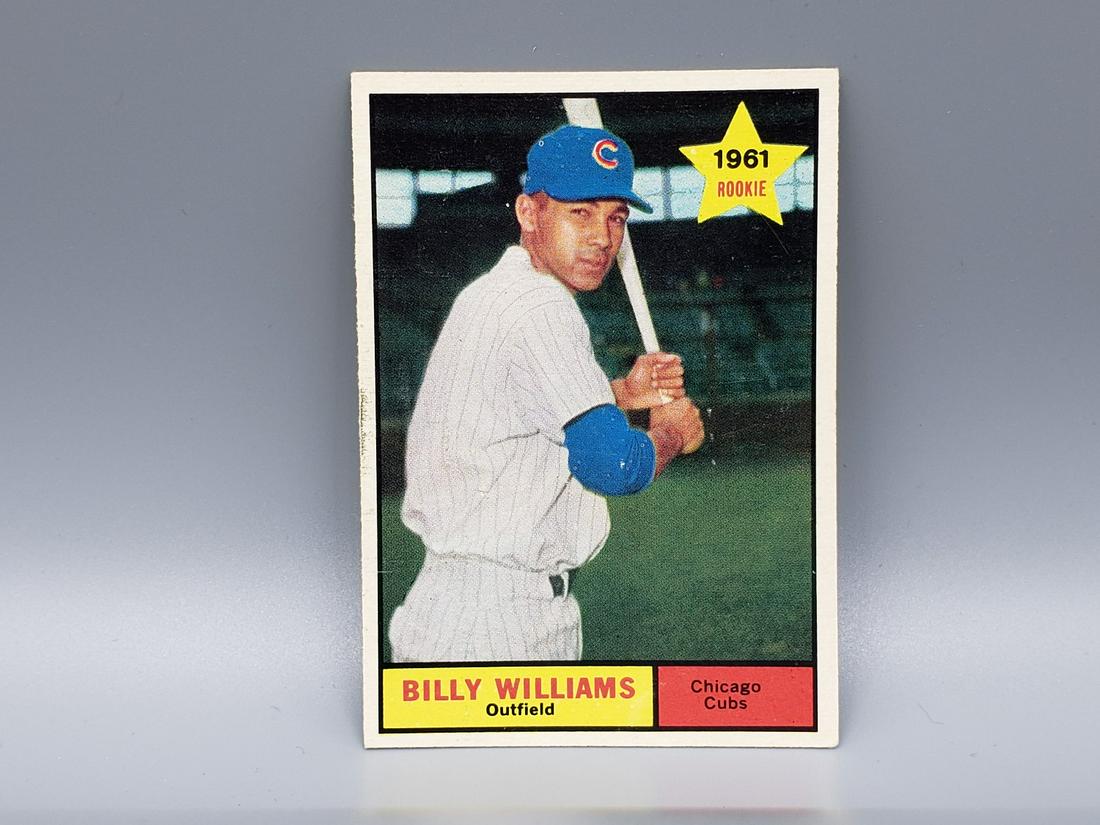 1961 Topps Billy Williams #141 Rookie HOF (1 of 2)