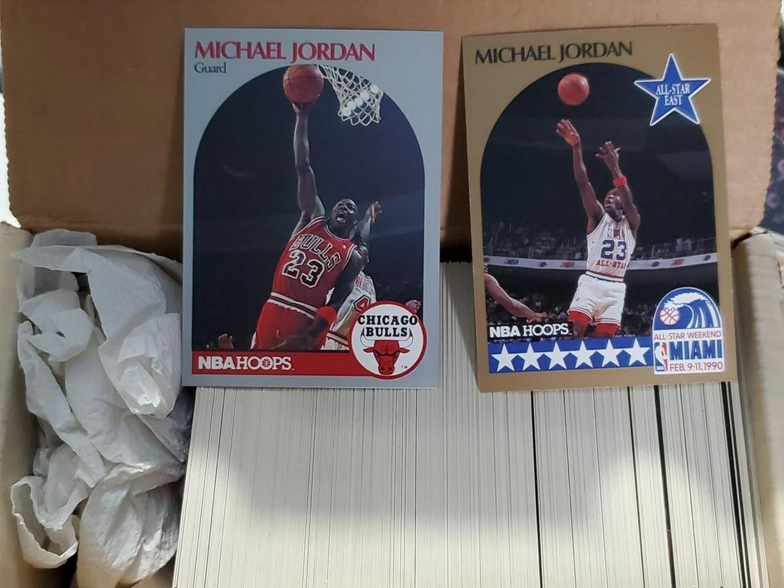 1990-91 Hoops Basketball Set w/ Mark Jackson (Menendez: Set appears complete. Not Verified