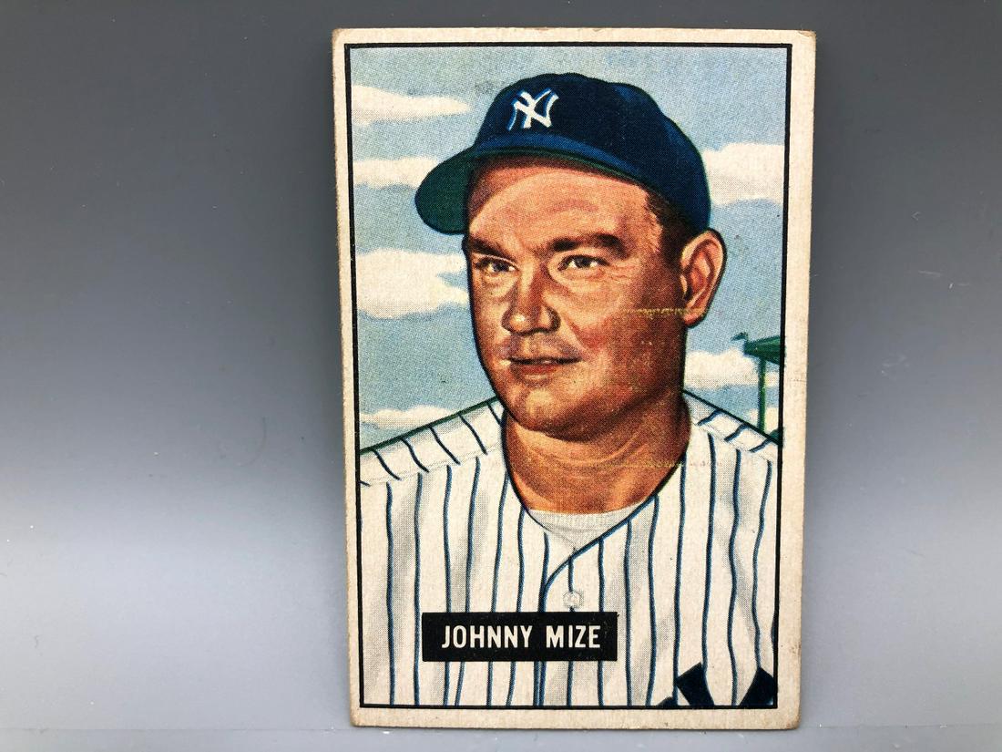 1951 Bowman Johnny Mize #50 (1 of 2)