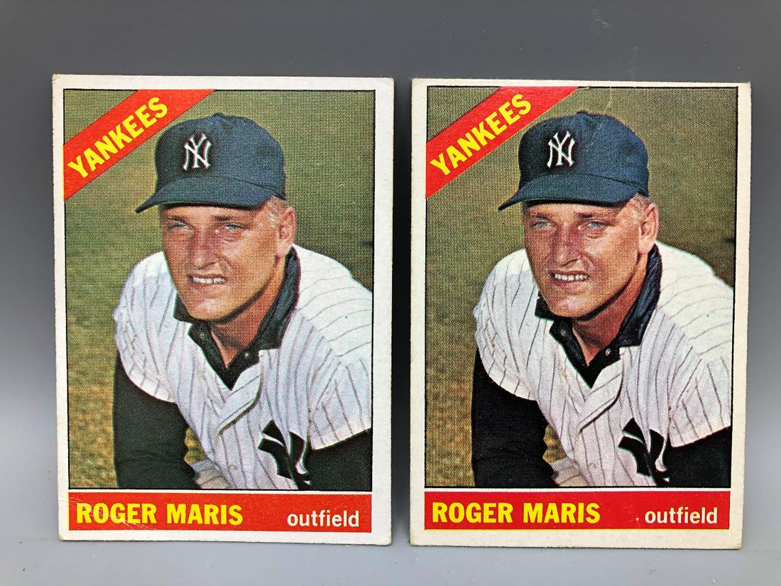1966 Topps Roger Maris #365 Lot of 2 (1 of 4)
