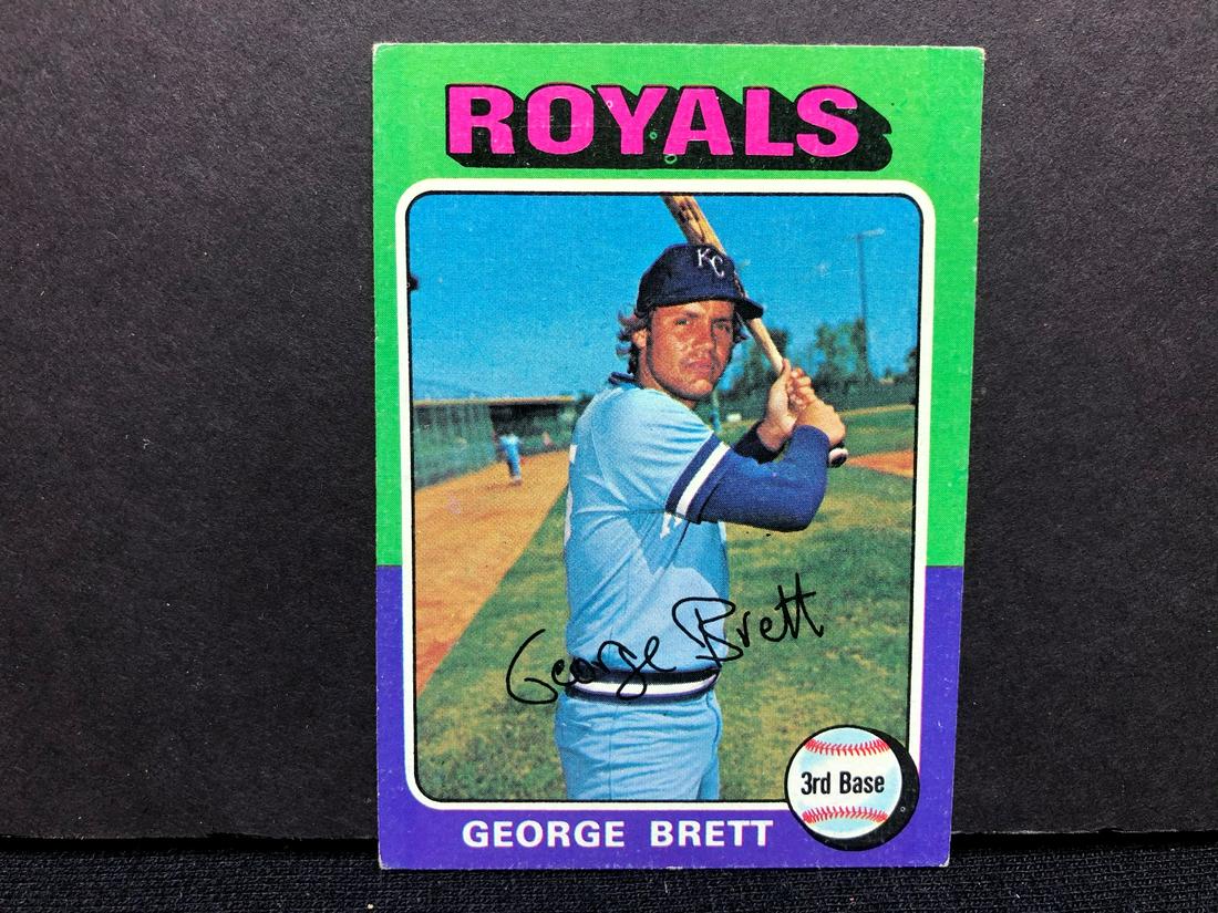 1975 Topps George Brett #228 RC: 1975 Topps George Brett #228 RC