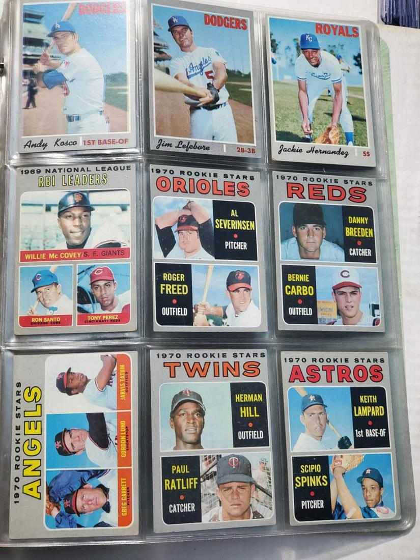 Album of Vintage Baseball Cards Lower to Mid Grade w/ (1 of 12)