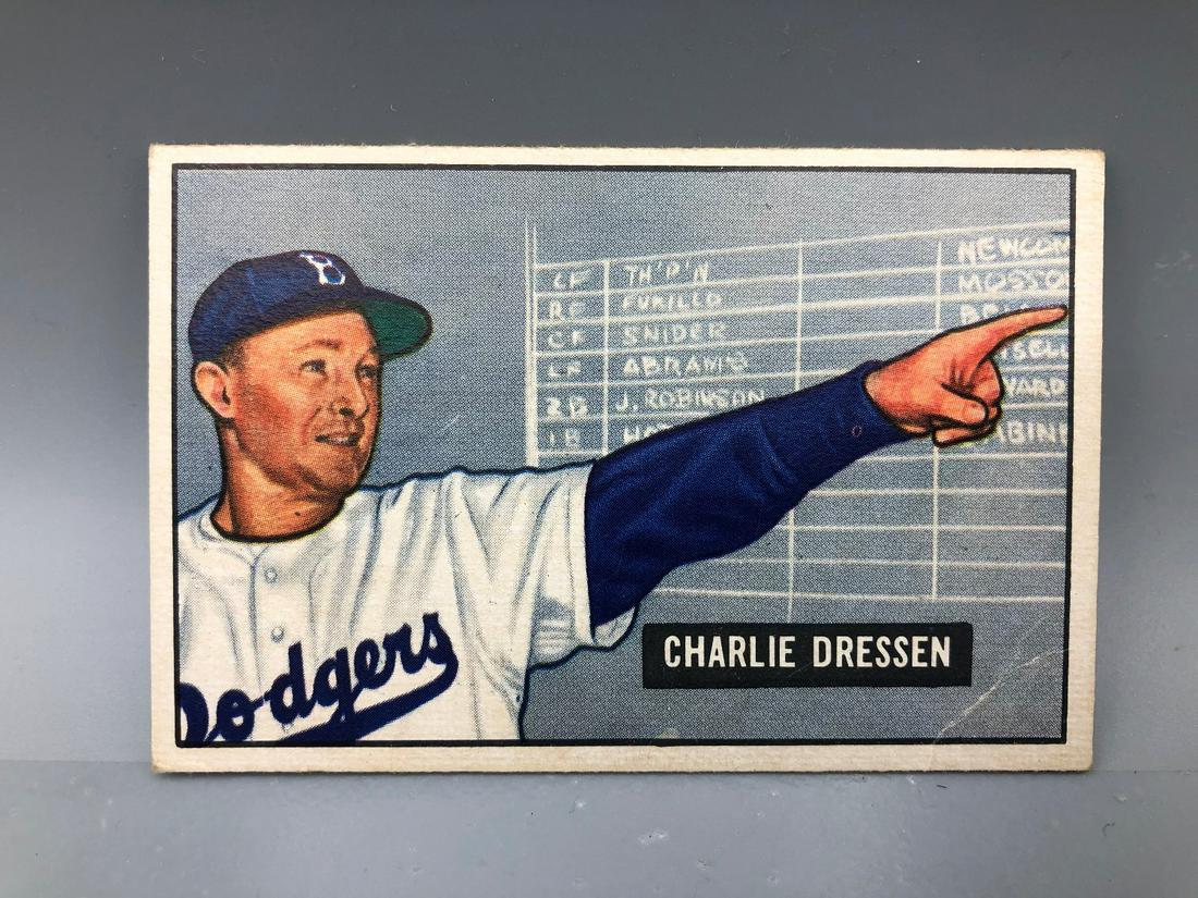 1951 Bowman Chuck Dressen #259 - High Number (1 of 2)