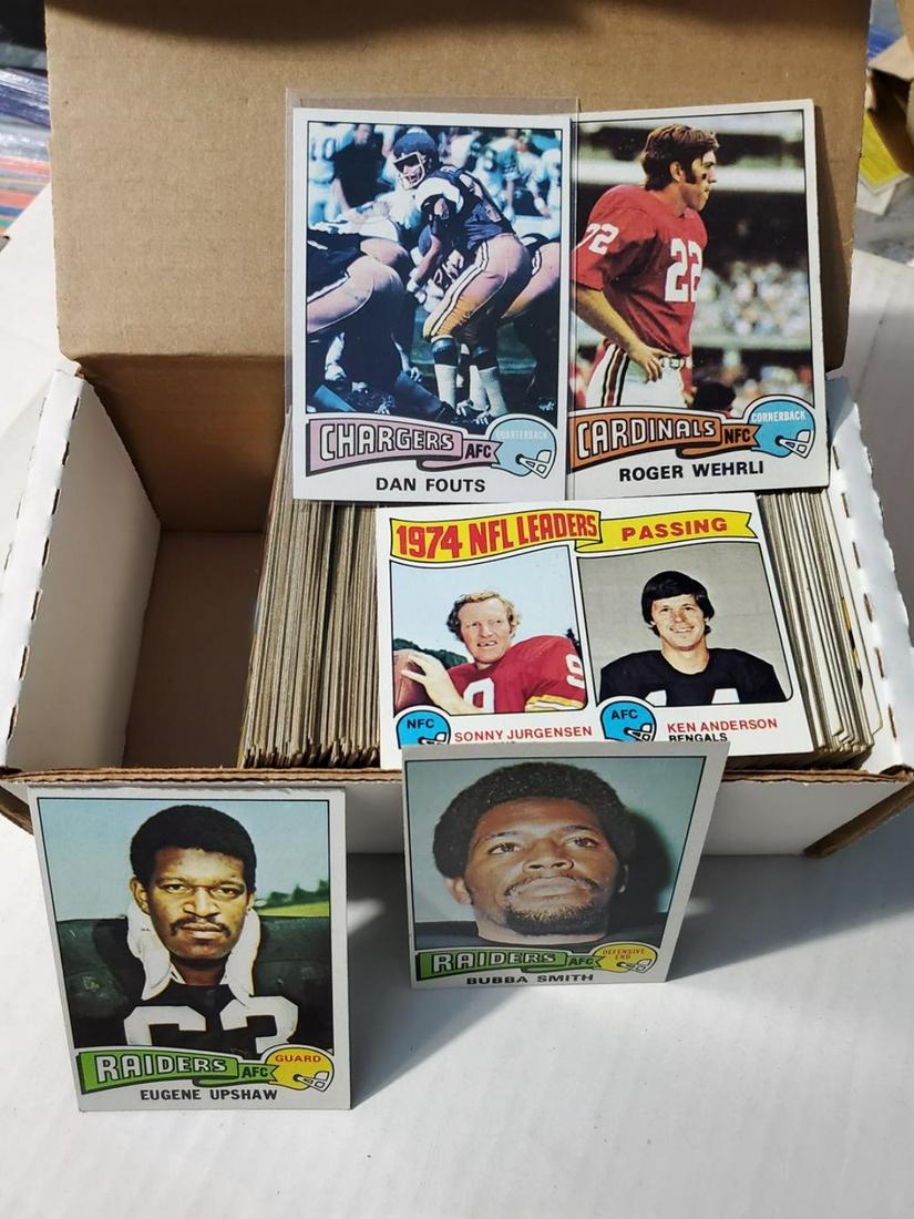 1975 Topps Football Partial Set 278/528 w/ Fouts RC (1 of 1)