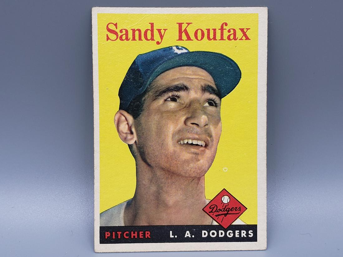 1958 Topps Sandy Koufax #187 HOF (1 of 2)