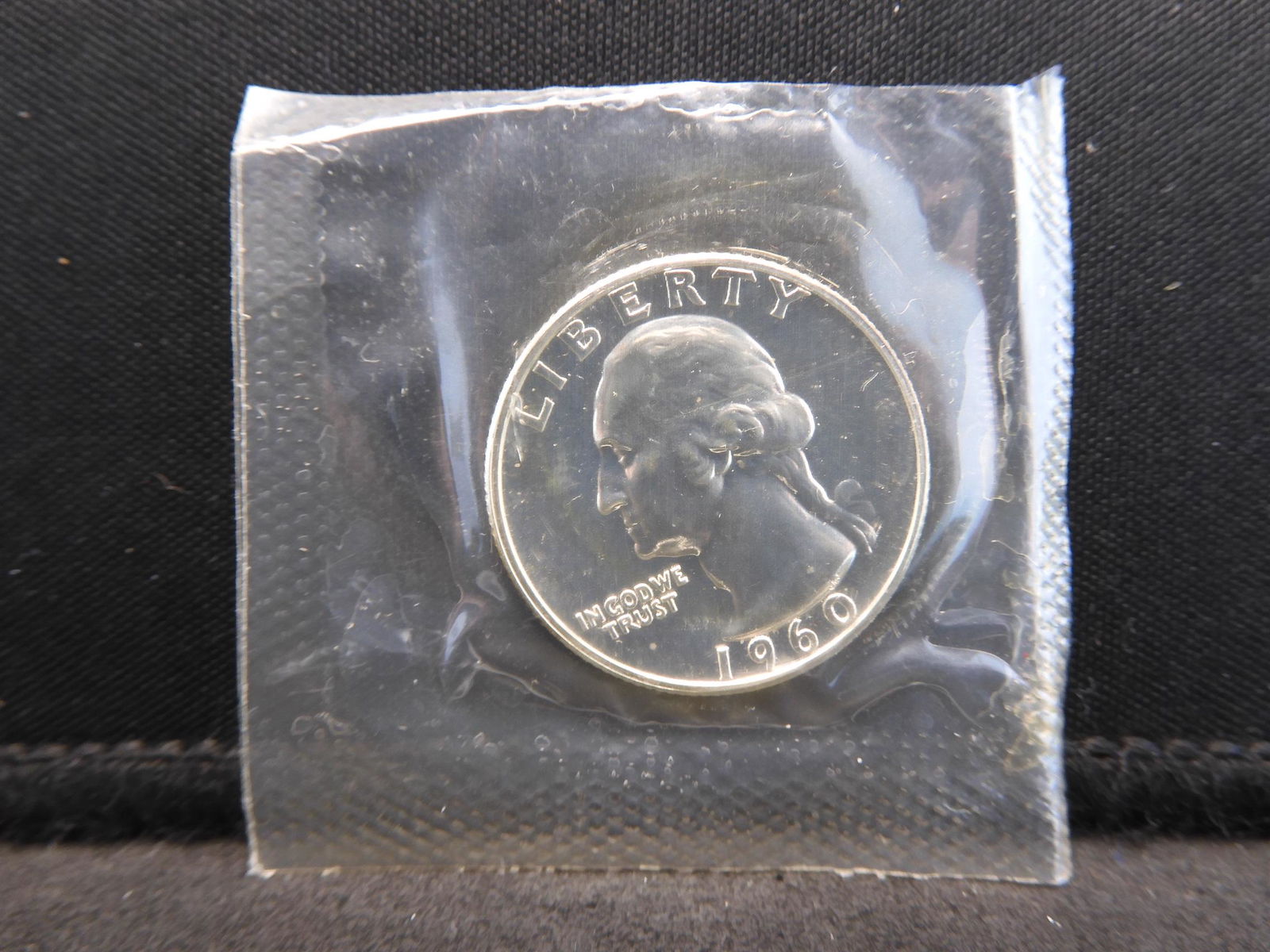 Proof 1960 Silver Quarter in Original Plastic (1 of 3)