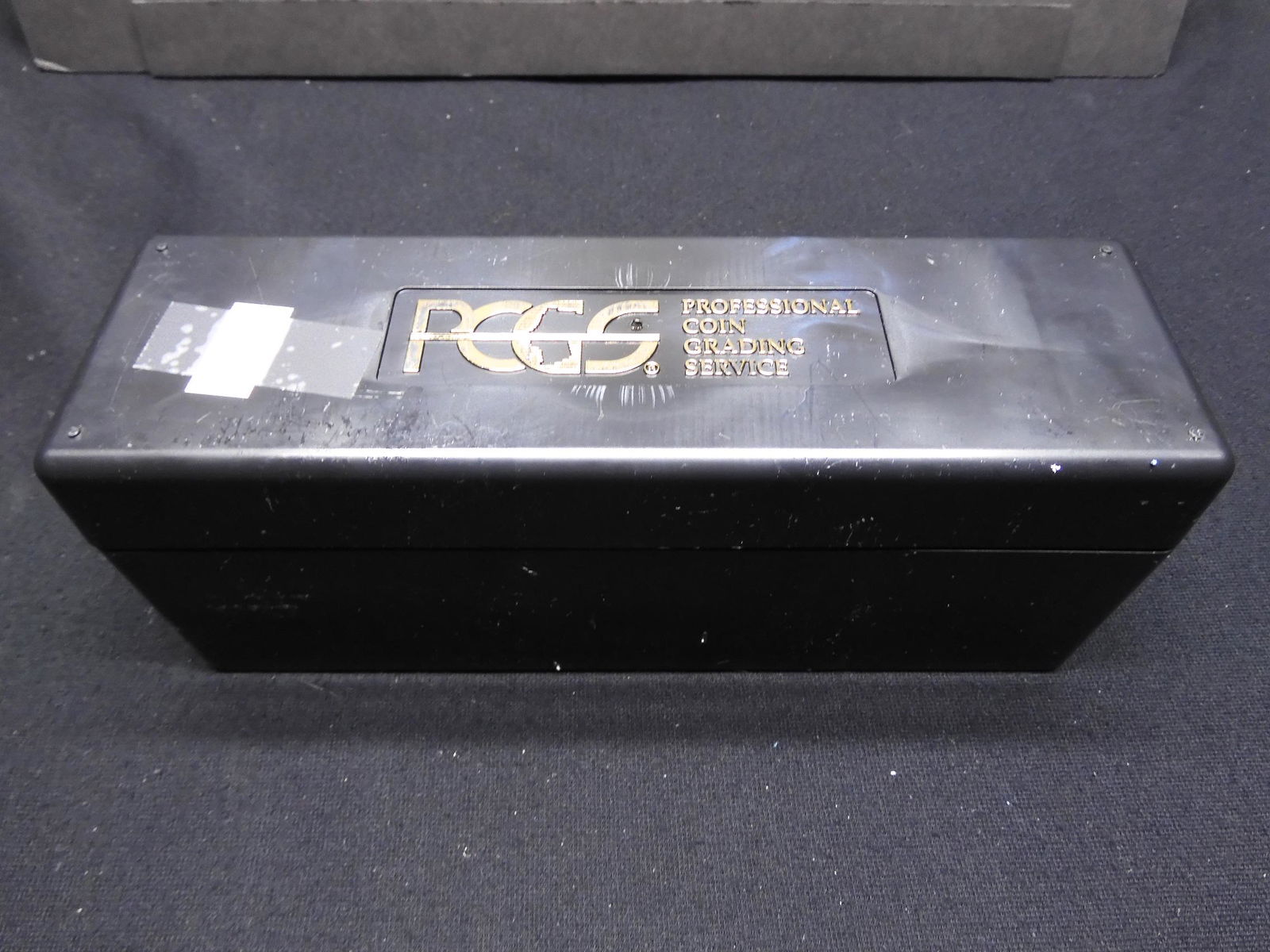PCGS Slab Storage Box Black (1 of 2)