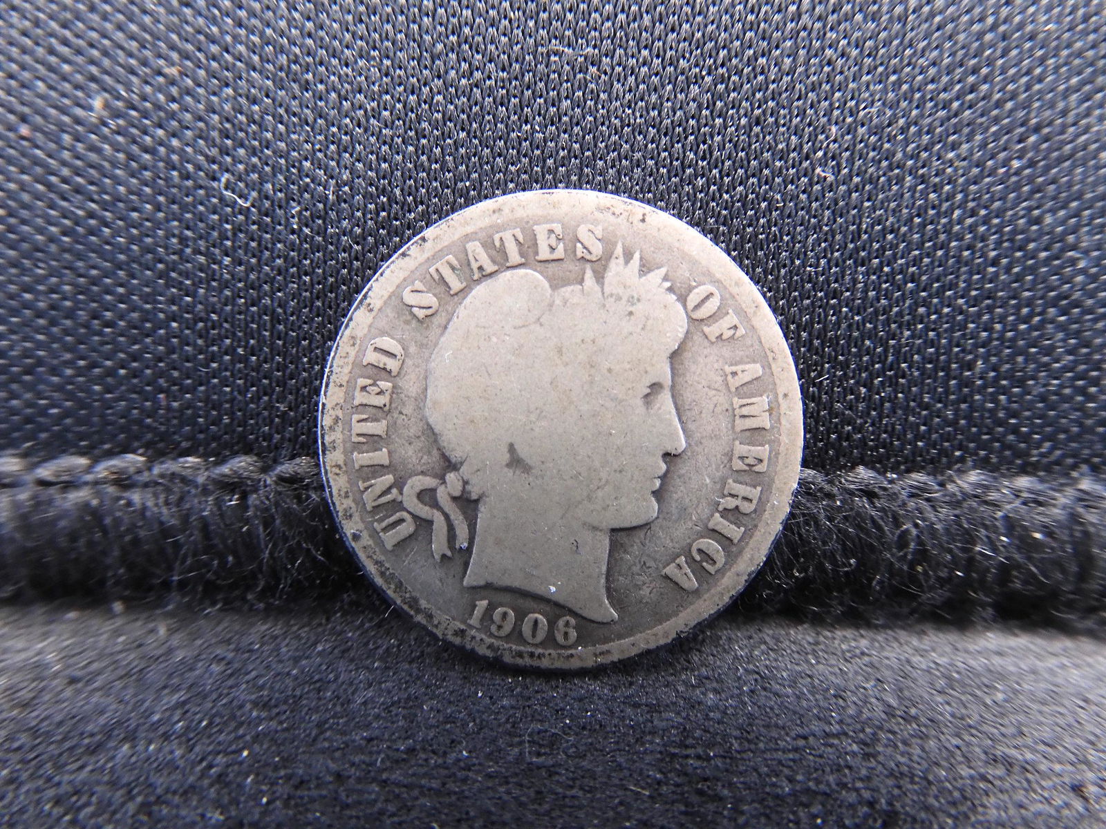 1906 Barber Silver Dime (1 of 2)