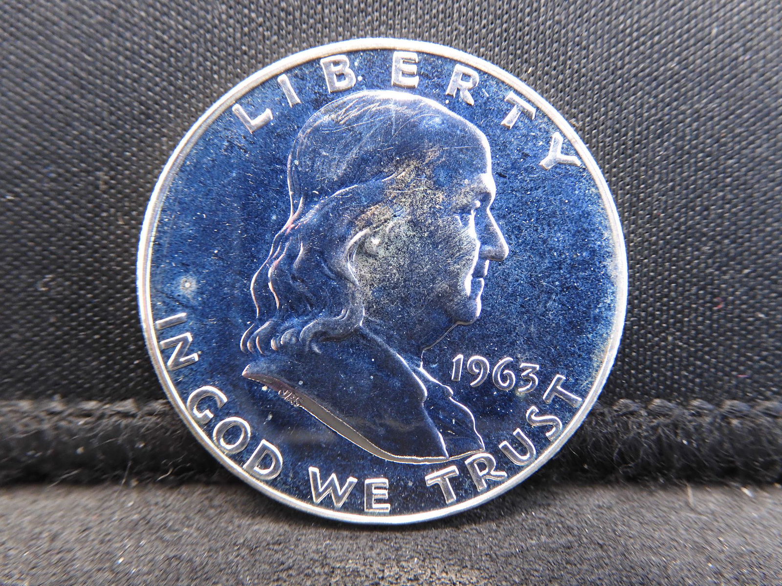 GEM PROOF 1963 Franklin Half Dollar (1 of 2)