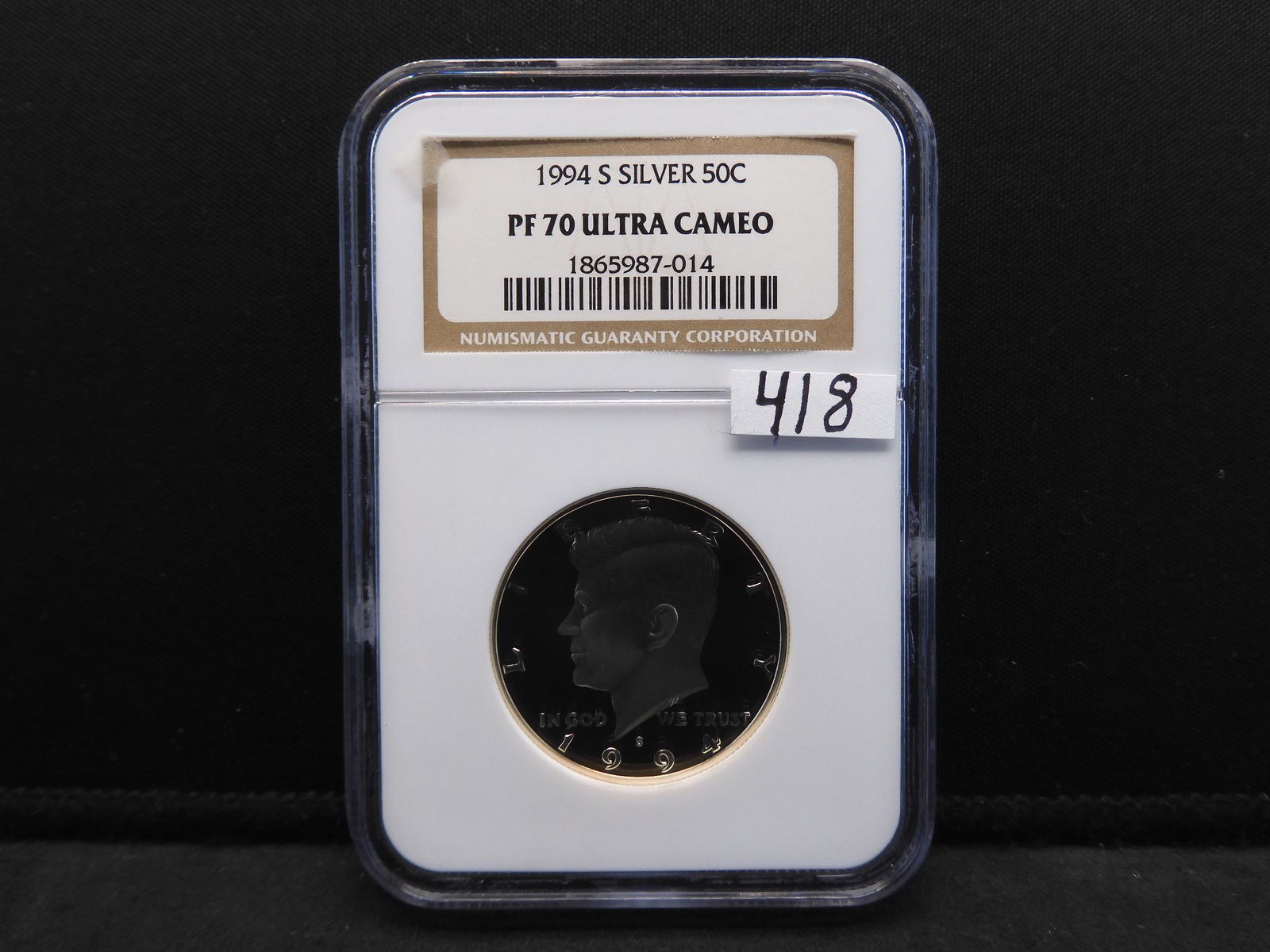 1994-S Silver Proof Kennedy NGC PF70 UCAM Perfect Coin! (1 of 4)