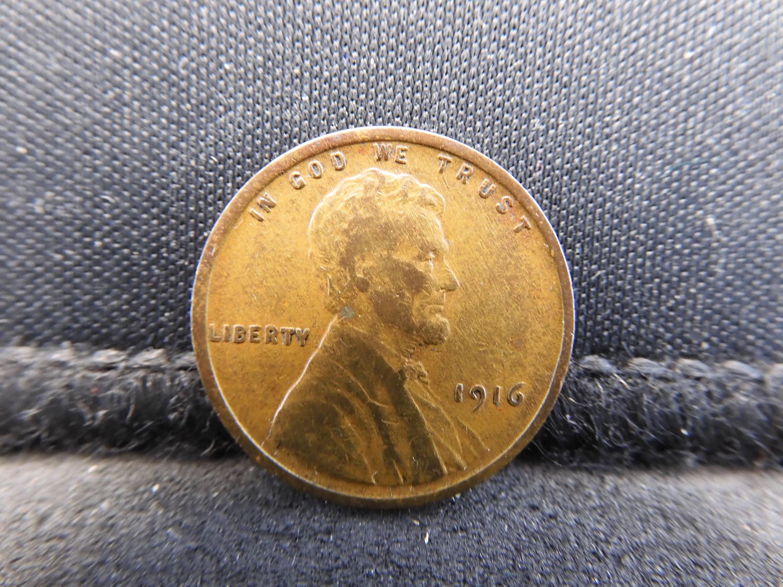 1916-P Lincoln Cent Mid Grade Old Timer Set Break (1 of 2)