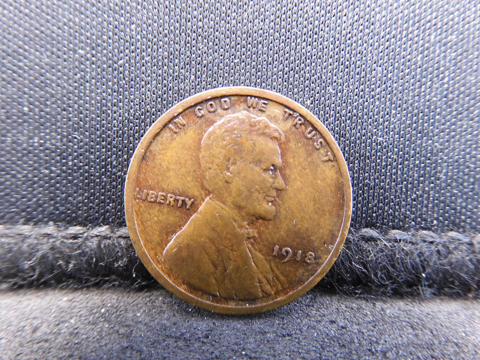 1918-P Lincoln Cent Sharp Wheat Lines Old Timer Set (1 of 2)