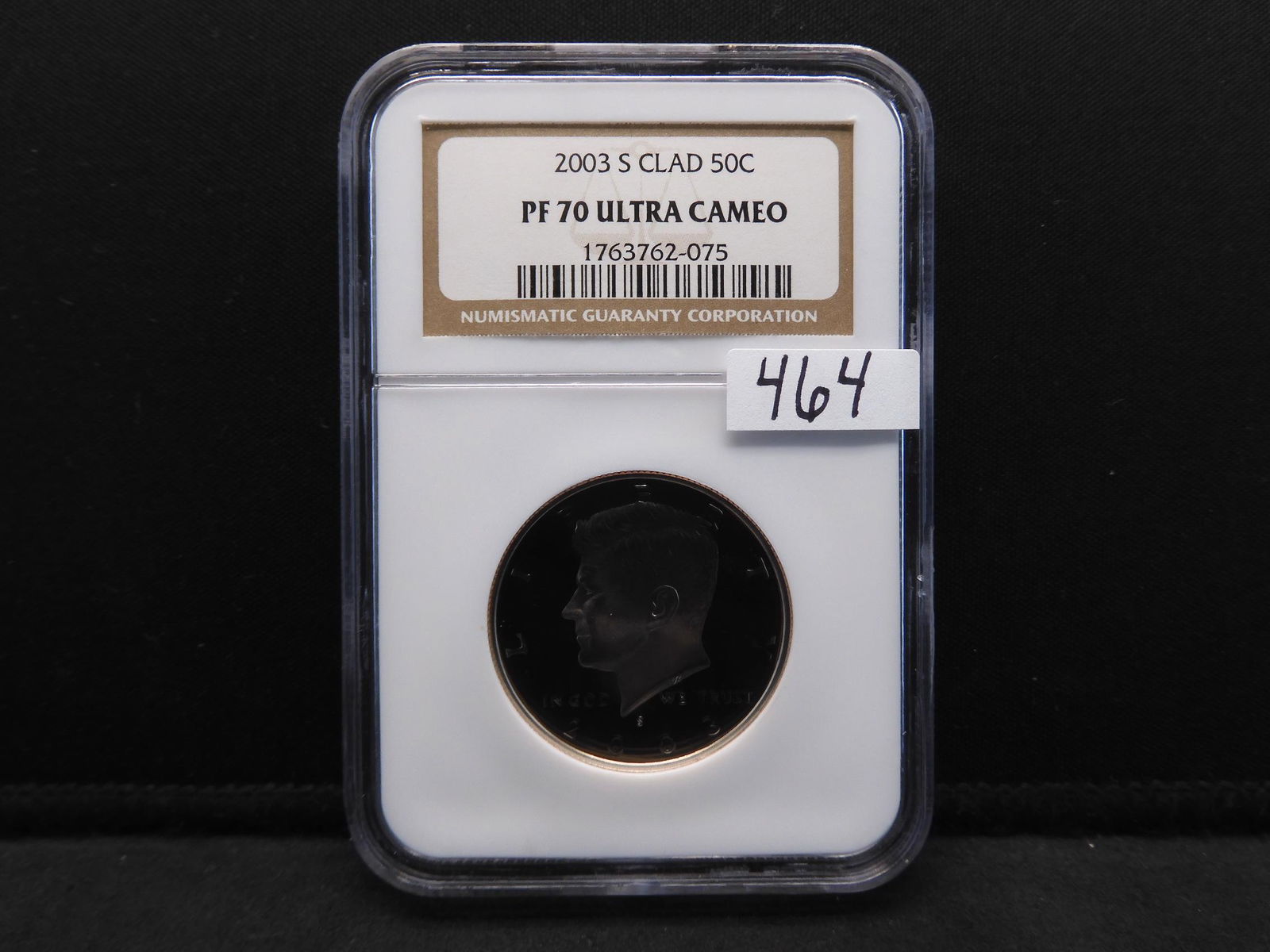 2003-S Clad Proof Kennedy Half Dollar NGC PF70 UCAM (1 of 4)