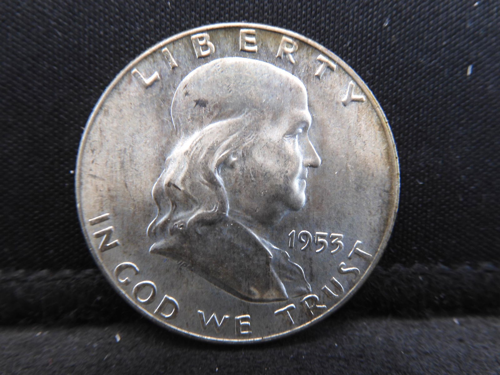 GEM BU 1953-D Franklin Half Dollar (1 of 2)