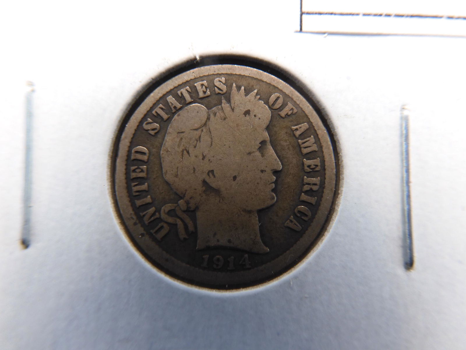 1914-S Barber Silver Dime (1 of 3)