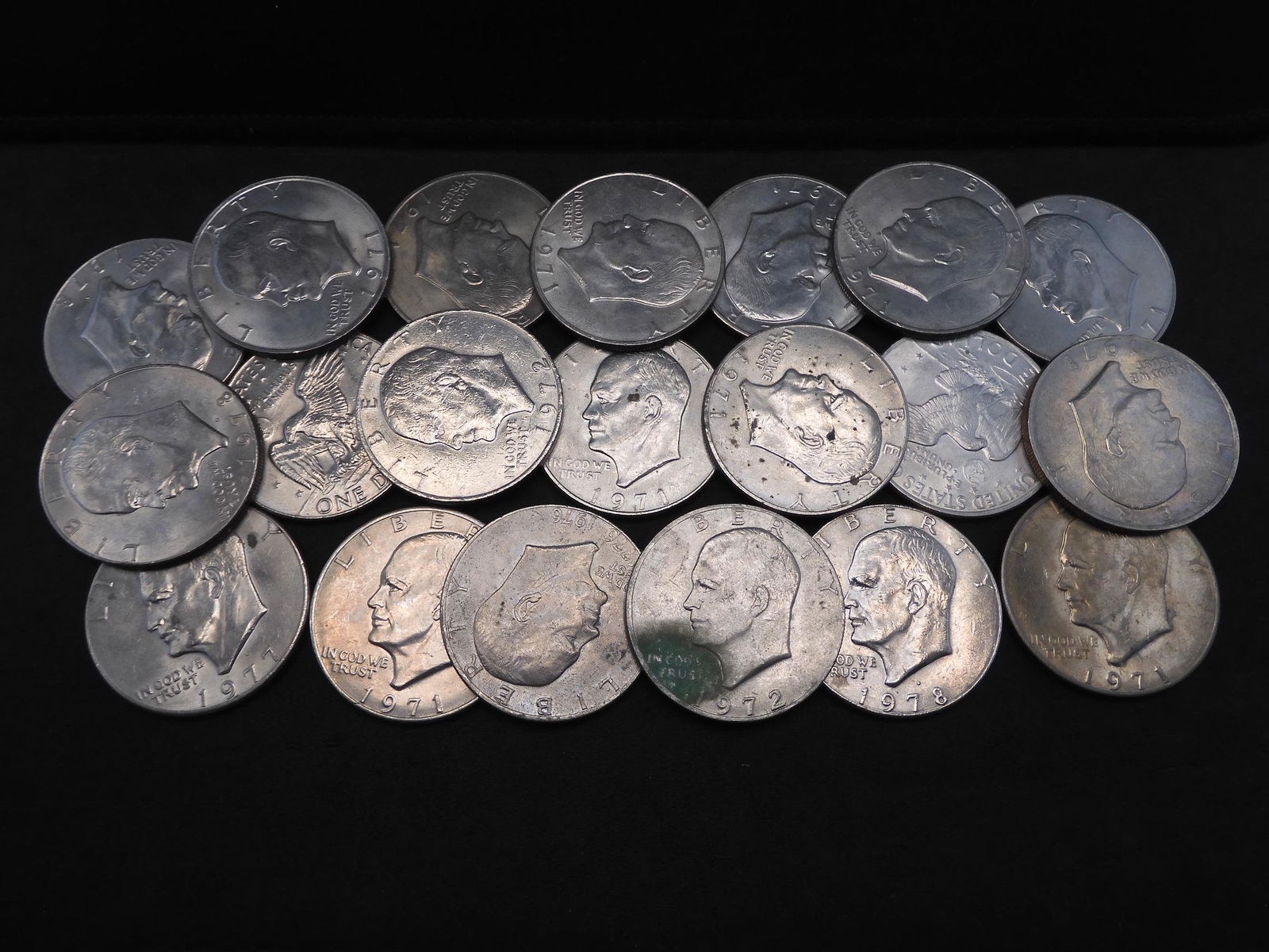 (20) x Ike Dollars Various Dates & Grades (1 of 3)