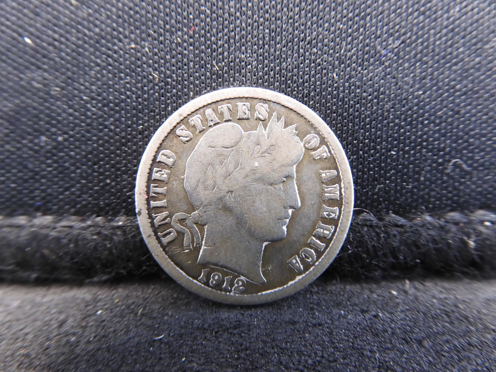 1912-D Barber Silver Dime (1 of 2)