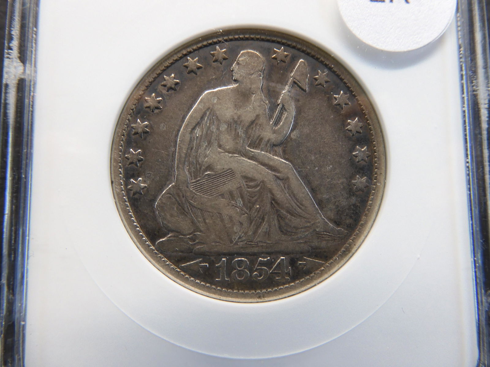 1854-O Seated Liberty Half Dollar w/Arrows VG10 by (1 of 4)