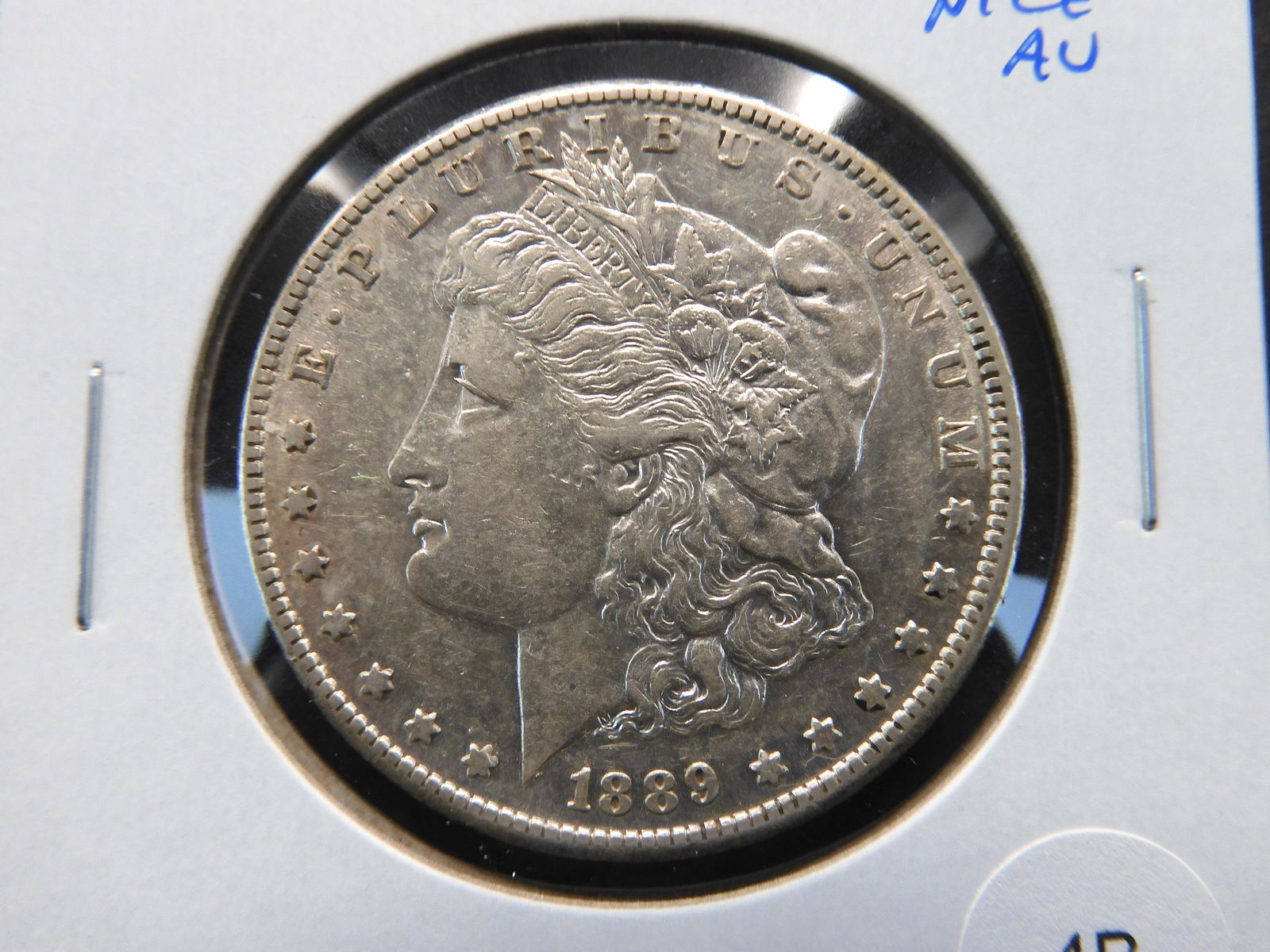 1889-S Morgan $1.  Nice AU. (1 of 3)
