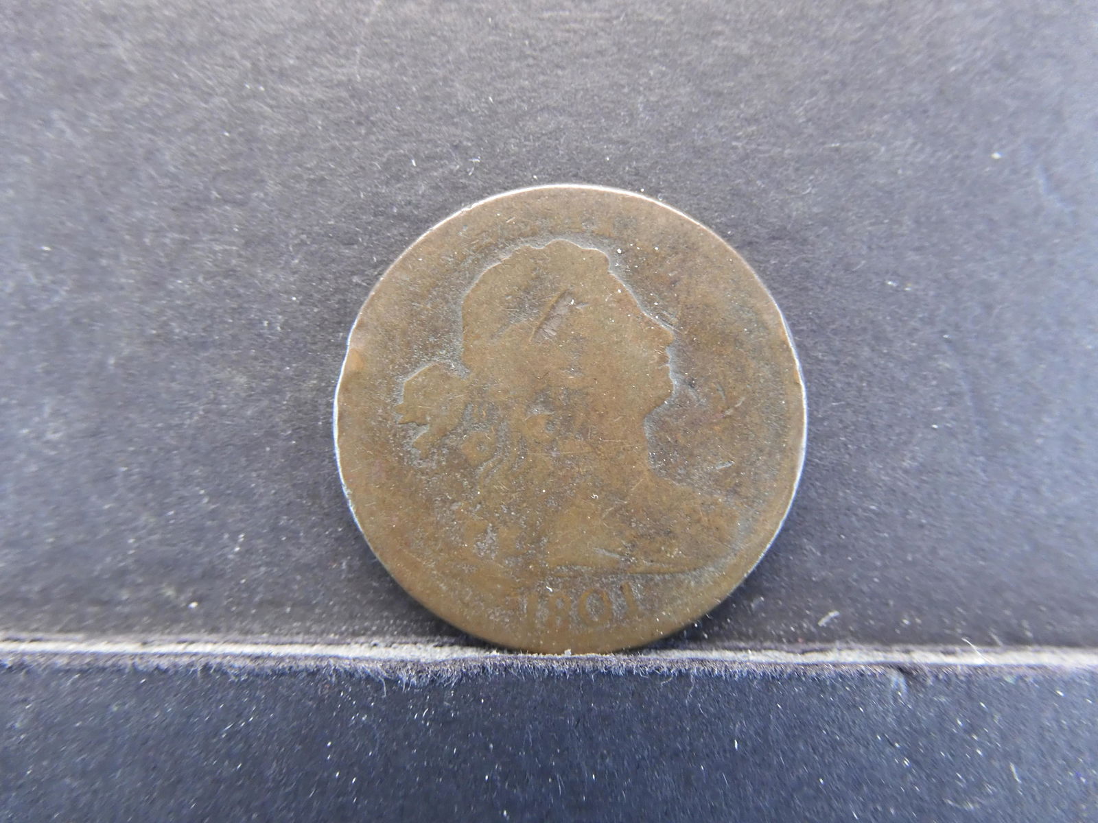 1801 Large Cent.  Good. (1 of 3)