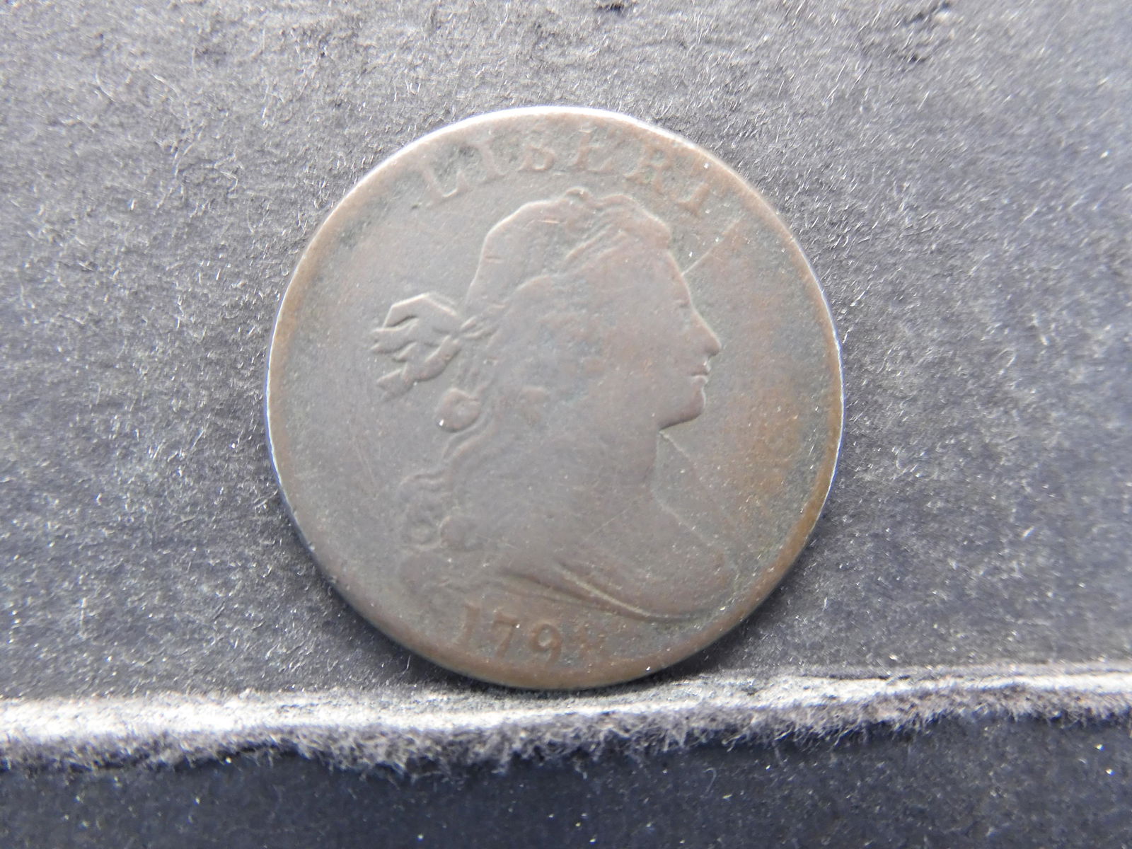 1798 Large Cent.  Fine+.  Scarce. (1 of 3)