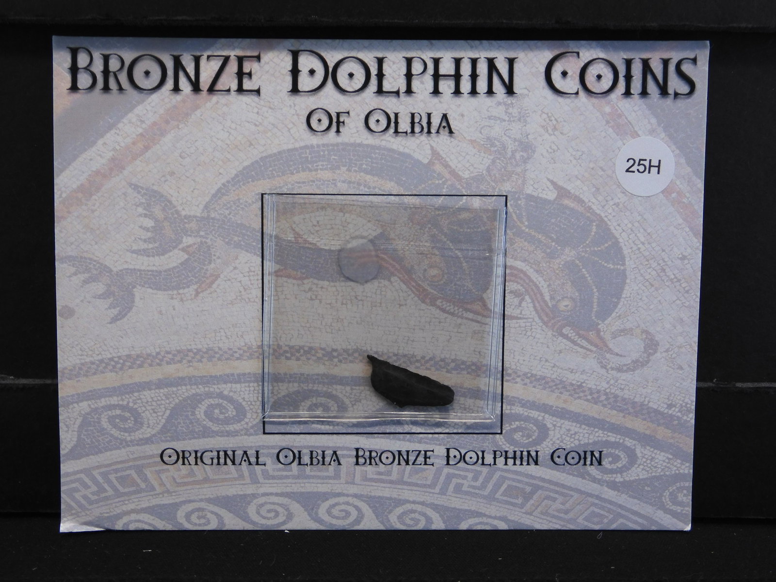 Bronze Dolphin Coin of Ancient Olbia.: Bronze Dolphin Coin of Ancient Olbia.