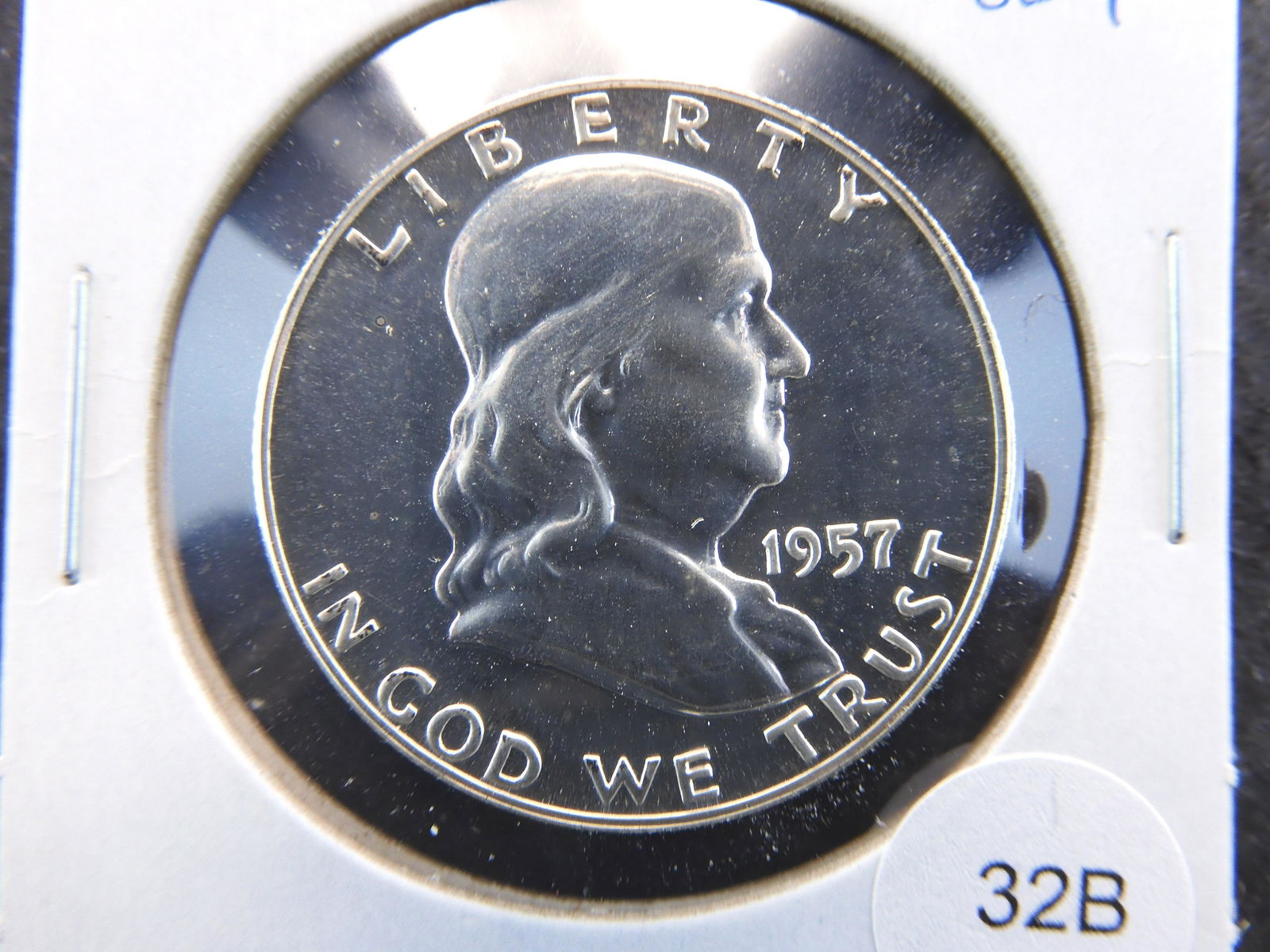 1957 Proof Franklin 50c. (1 of 3)