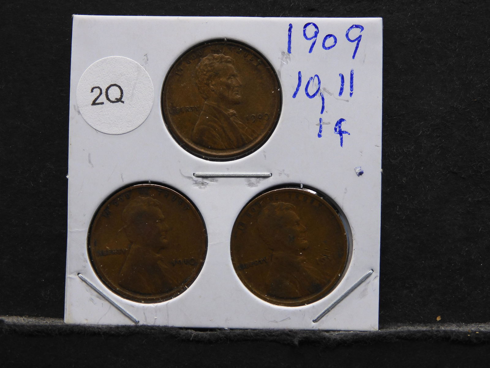 1909,1910, 1911 Lincoln Wheat Cents (1 of 4)