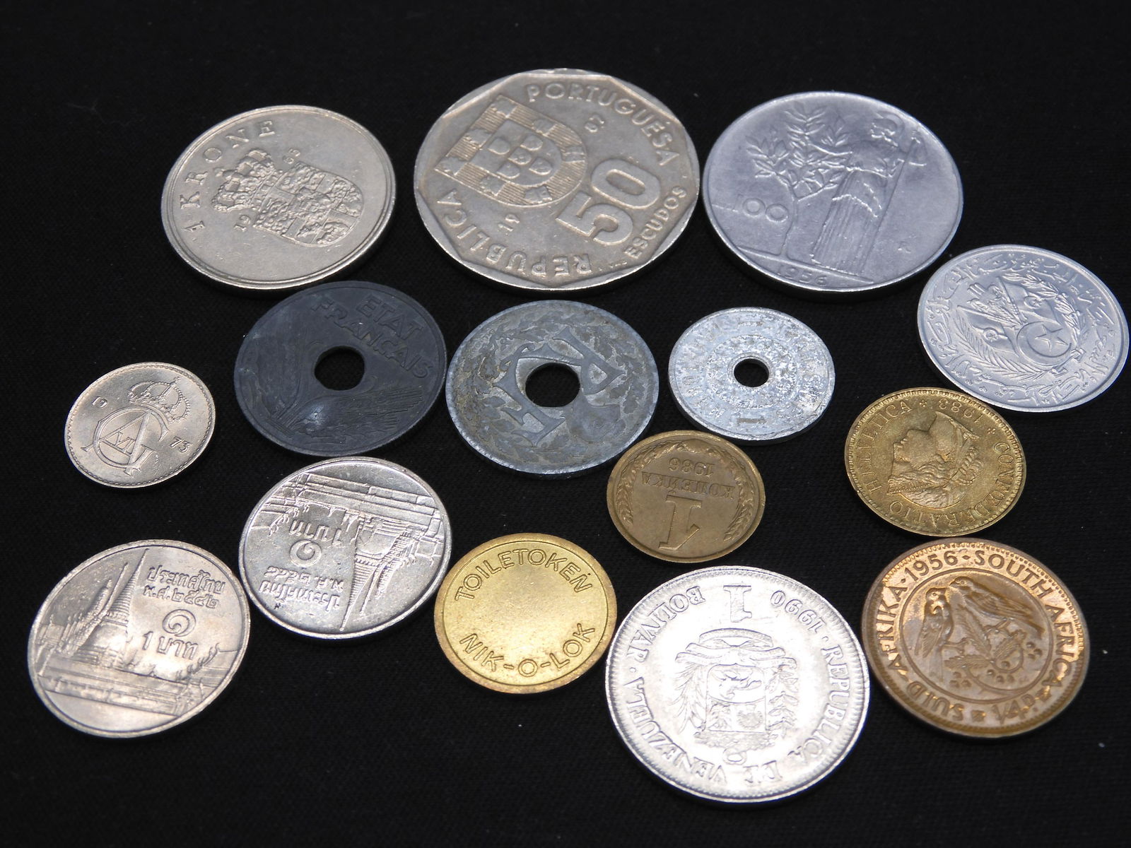 15 Foreign Coins (1 of 4)