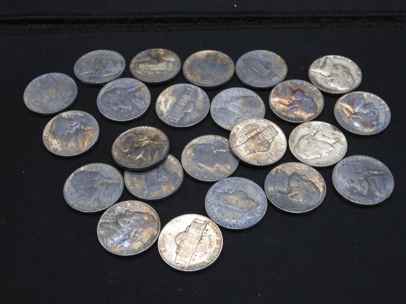 23 Various Date 35% Silver War Time Jefferson Nickels (1 of 5)