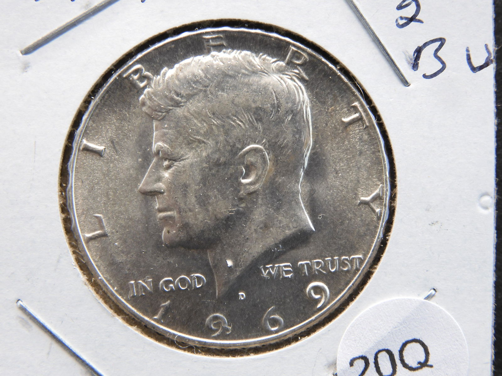 1969-D Kennedy Half Dollar 40% Silver (1 of 2)