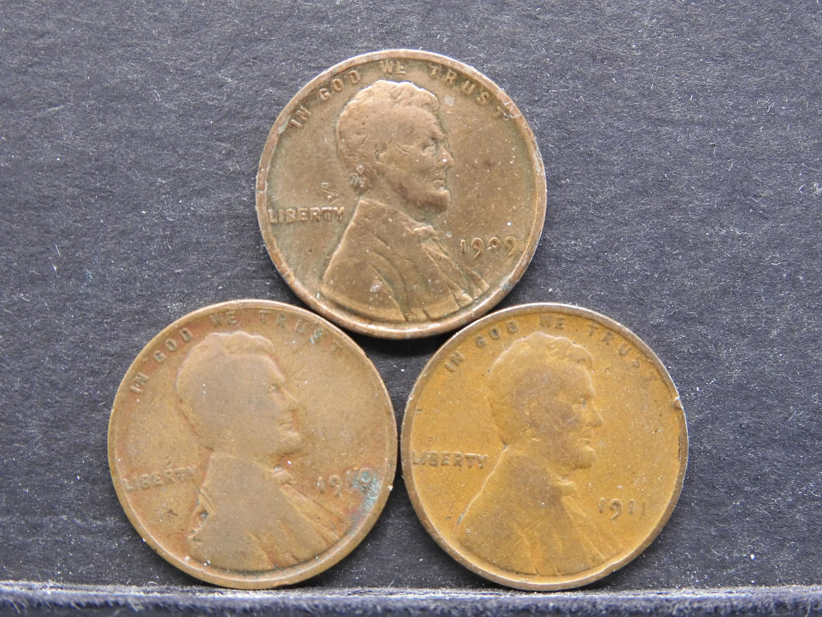 1909-1910-1911 Lincoln Wheat Cents (1 of 2)