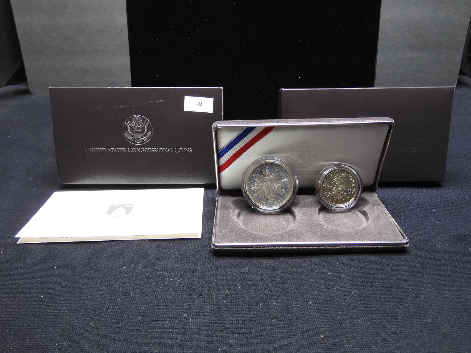 1989 U.S. 2-Coin Proof Congressional Set OGP (1 of 4)
