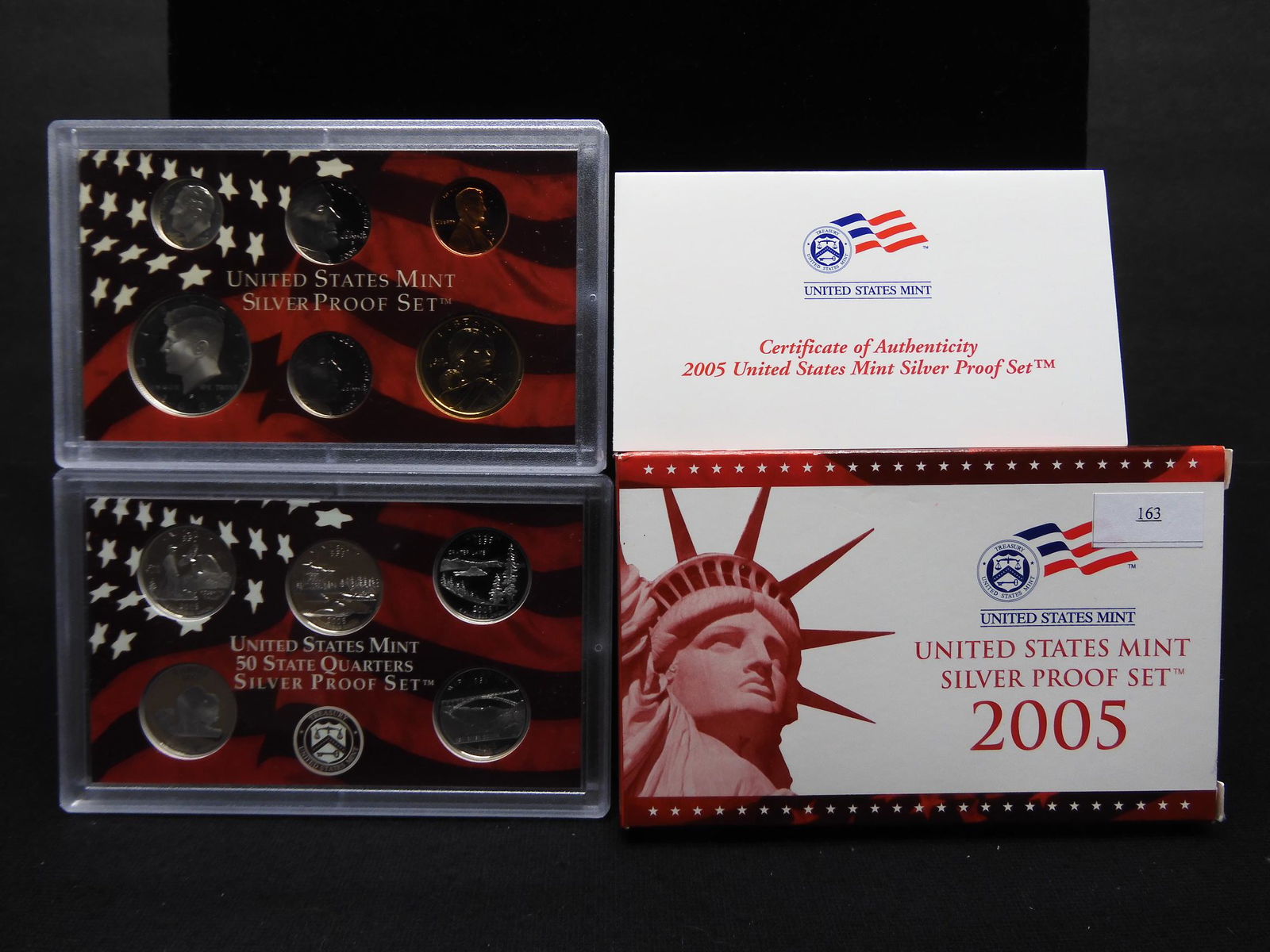 2005 U.S. Silver Proof Set OGP - From a Large Proof Set (1 of 6)